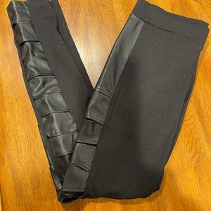 Bebe Skinny Cut Out Pants- Size XS